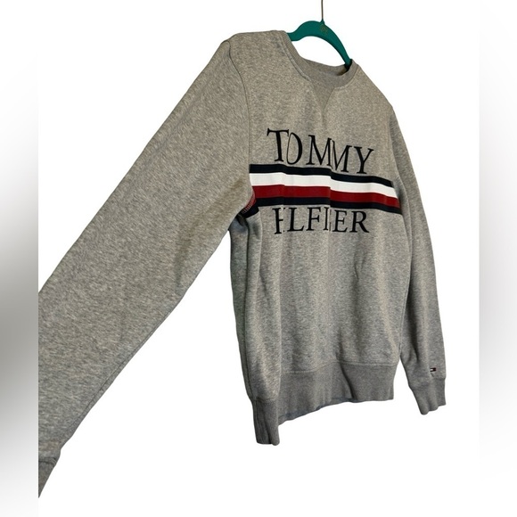 Tommy Hilfiger Sweatshirt Gray Size Small S - Picture 5 of 12
